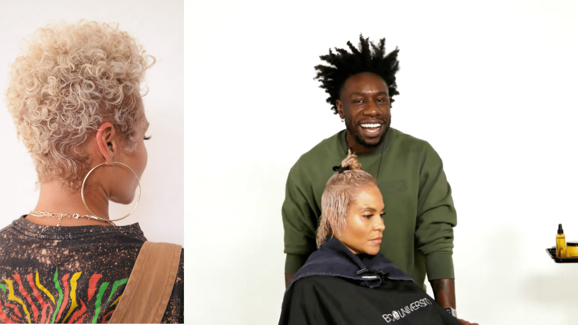 Cutting & Styling A Curly Pixie image